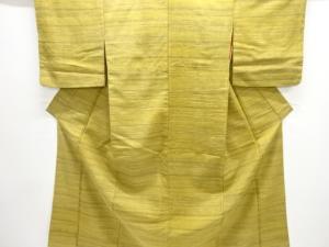 アンティーク　草木染　郡上紬着物